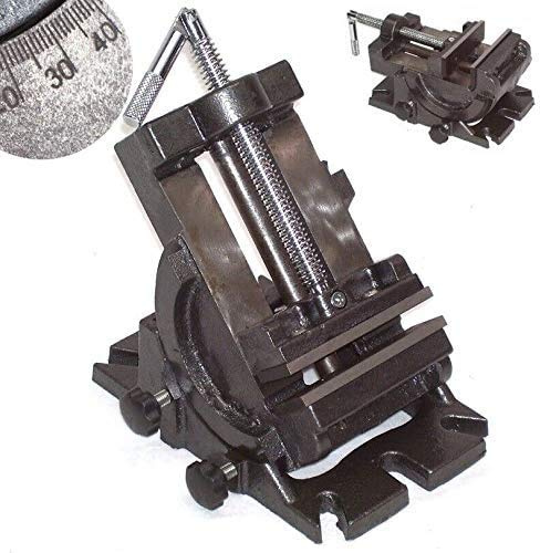Maschinenschraubstock 100 mm 4 kippbar 55526 Schraubstock schwenkbar AWZ