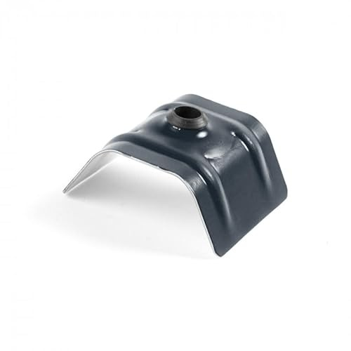100 Cavaliers étanches pour vis bacs acier Type C2 TRAPEZO TYPE C - RAL 9006