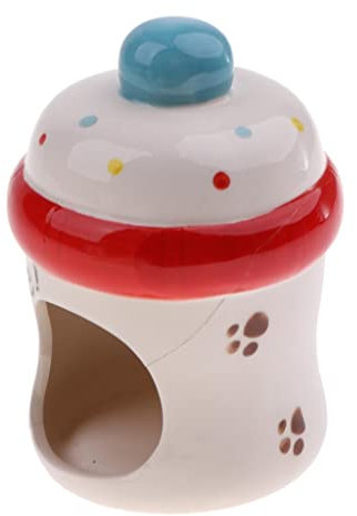 ＡＷＨＡＯ Baby Hamster Zubehör, Keramik Badehaus für Hamster