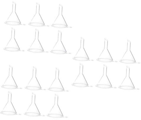 MAGICLULU 90piezas De Plástico Transparentes Para Cocina Herramienta Multifuncional Para y Polvos Largos Para Perfumes y Especias Accesorio Práctico y Ligero