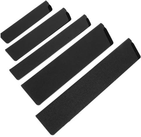 BELLIFFY 5 Stücke Messerschutz Schnitthülsen Tragbare Klingenschutzhüllen für Outdoor Aktivitäten und Den Täglichen Gebrauch Universelle Messerabdeckungen für Küchenmesser und Outdoor Messer