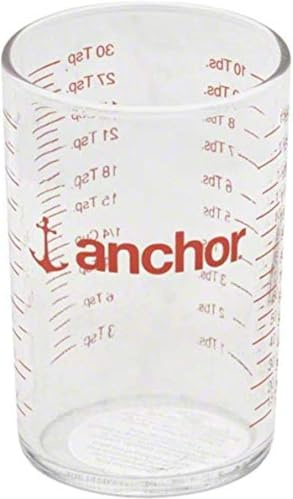 Anchor Hocking Graduated Measuring Glass, Set of 2, Clear
