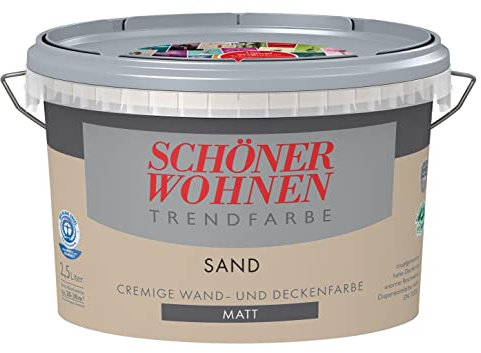 7,5 Liter Schöner Wohnen Trendfarbe Sand matt