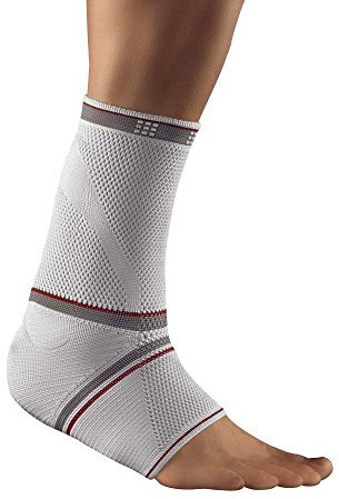 BORT AchilloStabil® Plus Aktiv-Achillissehnen Bandage Fuß Bandage, silber, L