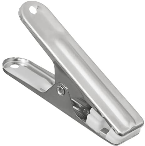 5 five simply smart 5five - Juego de 16 Pinzas para Ropa de Acero Inoxidable - Resistentes a la corrosión - Resistentes - Cuidado de la Ropa - para Colgar, Tender y secar la Ropa al Aire Libre