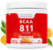 Bandini® BCAA 8:1:1 Poudre Zero Sucre | Acides Aminés à chaîne ramifiée 811 Vegan avec Leucine, Isoleucine, Valine | Musculation | Acide Amines sans additifs | 400g Powder | Saveur Orange et Citron