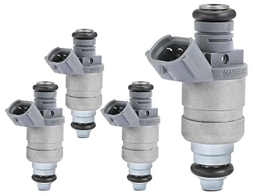 Frankberg 4 x iniettori per iniettori compatibili con A3 8P1 1.6L 2003-2012 Golf V 1K1 1.6L 2004-2008 .a.s 3C2 1.6L 2005-2010 Replace# 06A90606031CT