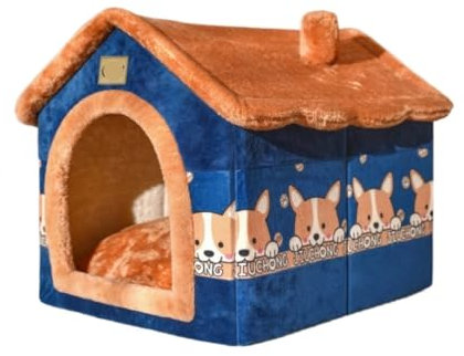 Hundebett Katzenbett Katzen Bett Haustierbett, Faltbar, Tragbar, Für Drinnen Und Draußen, Haustierbetten, Hängematte Für Katzen Und Kleine Mittelgroße Hunde Katzenkorb Hundematte ( Color : B , Size :