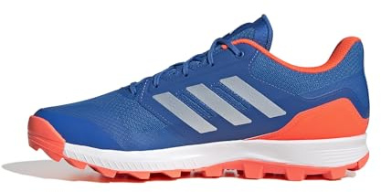 adidas Unisex - Vuxen Hockey Flexcloud, Bright Royal/Zero Metalic/Team Solar Orange, 38 2/3 EU