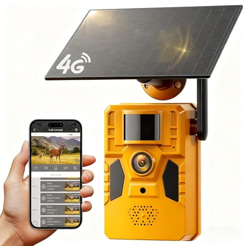 NUASI Solar Security Camera Wireless Outdoor, Solar CCTV Camera for Home Security with 5200mAh Rechargeable Battery