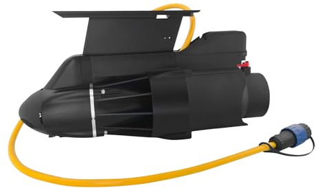 Directional SUP Propeller Electric Fin for Fishing Boat, 360W Motor,8KM/H, Underwater Thruster for Paddle Board and Kayaks (Without Battery)