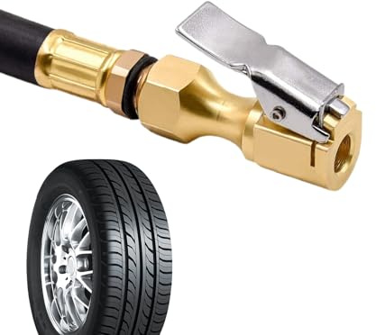 pour compresseur de pneus - Raccord rapide mâle avec verrouillage manuel - Raccord pour pompe à air - Raccord robuste - Adaptateur de compresseur Per, Camp