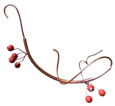 Mangeoire papillon élégante en métal avec hamac pour contenir des fruits pour inviter des papillons, décoration de jardin en plein air, mangeoire à bananes papillon