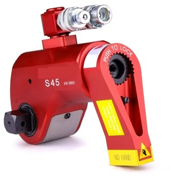 JOXLOVER Chiave dinamometrica, Chiave dinamometrica idraulica con attacco quadro da 700 bar 2-1/2 pollici 36992 Nm for dado esagonale 16-100 mm sul piano per auto e moto
