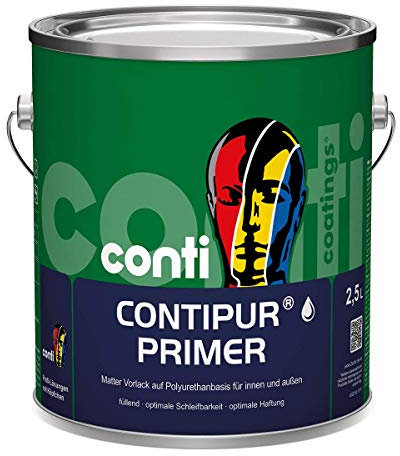 ContiPur Primer Weiß - Grundierung auf Polyurethanbasis für innen und außen (2,5 Liter)