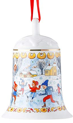 Hutschenreuther Winterfreuden Porzellanglocke 12 cm limitiert