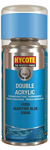 Hycote Double Acrylic Aerosol Car Spray Paint, Ford - Maritime Blue, 150 ml