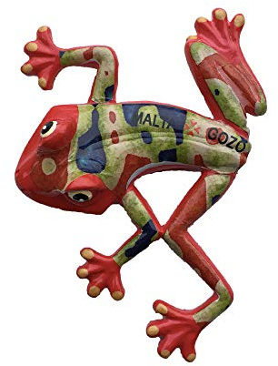 Malta GOZO 3D Frog Frigorifero Magnete Souvenir Resin Collection, Malta Magnete Regalo Magnetico Decorazione della Cucina di casa