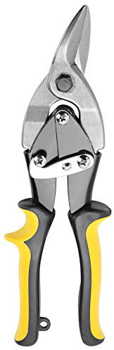 Oumefar Aviation Snip Left Cut Offset Zinnschere Chrom Vanadium Steel Aviation Cutter 9,6 Zoll Aviation Dosen Snips für Eisenblech