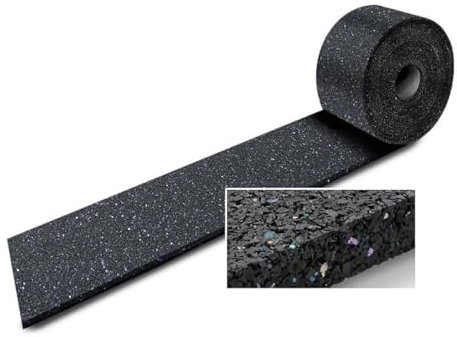 Non-Slip Mat for Securing Loads | Rubber Granulate | Non-Slip & Can Be Cut to Size | Ideal Securing of Goods in Trucks, Trailers & Cars (500 x 15 x 0.5 cm)