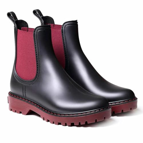 Toni Pons CAMOS - Stivali Wellington da donna, suola impermeabile antiscivolo, ideali per la pioggia, stile Chelsea boot