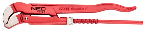NEO TOOLS Rohrschlüssel S, 330 mm, 1,0, CrV-Stahl, Backen geschmiedet und geschliffen