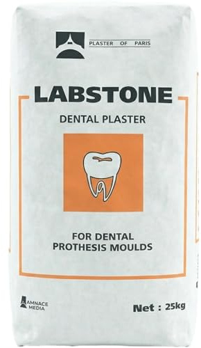 Prestia Labstone Plaster, Type 3 Dental Stone Hard Plaster, 25kg