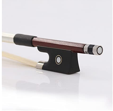 TSTS Geigenbogen Geigenbogen Brasilianisches Rotes Sandelholz Bogenstock Geigenbogen Schachtelhalmhaar Anfängerpraxis (Color : Bn, Size : 1-4)