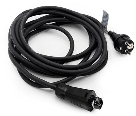 Technaxx Anschlusskabel BC05 auf Schuko 5m – AC Kabel H07RN-F 3x1,5 für Mikrowechselrichter, PV Balkonkraftwerk Verbindungskabel, kompatibel mit Hoymiles HMS Serie, IP44, UV- & wetterfest – TX-211