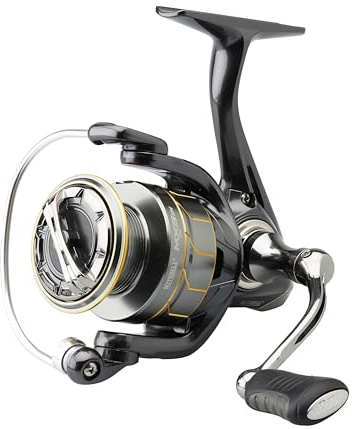 Mitchell MX3SW spinnrulle, fiskerulle, spinnrullar, hav - Inshore/Nearshore fiske, den perfekta havsfiskerullen för ett brett spektrum av applikationer, unisex, silver och guld, 2000