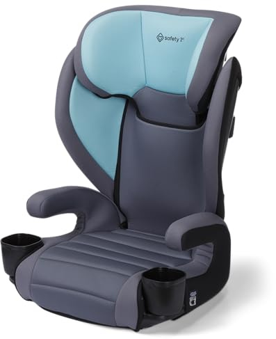 Safety 1st Grow and Go 2-in-1 Booster Autositz mit ComfortWings, wandelt die hohe Rückenlehne in einen nackten Rücken um, 48,3 cm breit, passt 3 Stück, leicht, faltbar, leicht zu reinigen