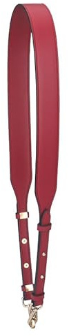 YKAFADE PU Leder Schultergurt für DIY Damen Handtaschen Schultertasche-Breit 3.5cm Verstellbarer Taschengurt Tragegurt Schulterriemen Ersatz Leder Trageriemen Schulterriemen Schultergurt -Rot