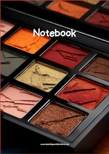 Makeup Notebook 8 - A4 Lined Notebook / Journal