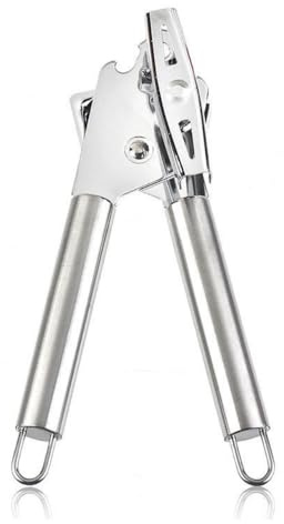 Abrelatas Abrebotellas y latas 3 en 1: herramienta multiusos de cocina con agarre ergonómico