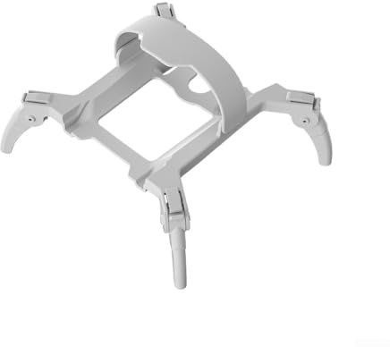 Treppiede per carrello di atterraggio DJI Mini 4 Pro realizzato in PC e silicone per una migliore stabilità e atterraggi più sicuri su varie superfici (grigio)