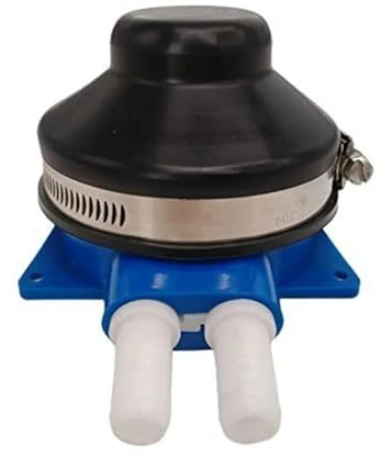 HUTJWYN Fußpumpe, geeignet Fit for 1 2 Zoll flexiblen Schlauch aus Gummi und Nylon Fit for Marine-Wohnmobil-Bootsküchen-Toilettenwaschbecken Marineteile