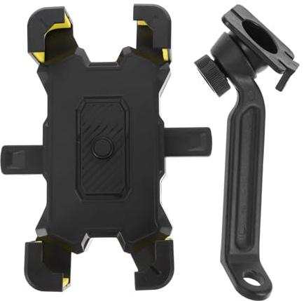 VINTORKY Stabile Telefonhalterung für Roller und Bikes Universelle Handyhalterung mit Vibrationsdämpfer Einfache Montage Am Rückspiegel für Pendler