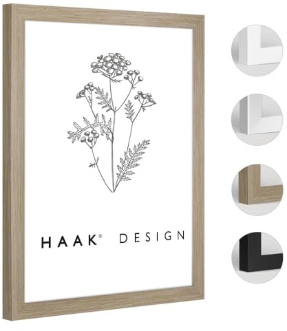 Haak Bilderrahmen modern stabil Bira Eiche Natur 80 X 120 cm