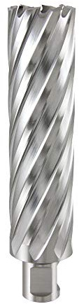 Ruko HSS Kernbohrer mit 3/4 Zoll Weldon Schaft, CBN geschliffen, TiAlN Finish, Ø 22,0 mm, Länge 145,0 mm, R1082022F