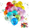 Threan 20 Pièces Série Ballons de Fête Couleur Ballons Mignons pour Fête d'Anniversaire Décor (Sourire)