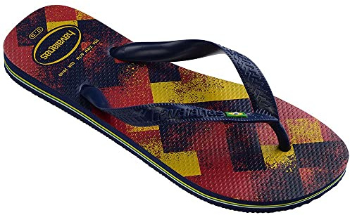 Havaianas Brasil Fresh, Infradito Unisex - Adulto, Multicolore (Navy Blue/Navy Blue), 39/40 EU