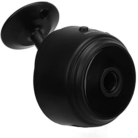 Telecamera WiFi A9 per interni, 1080P HD magnetica per cani, mini telecamera di sicurezza wireless (nero)
