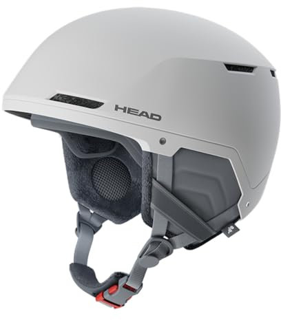 HEAD COMPACT Evo Women Ski- und Snowboardhelm, Weiß, M/L