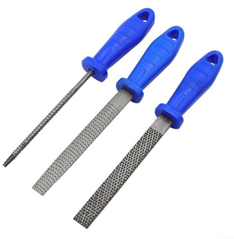Ensemble de limes à bois de 15,2 cm - Ensemble de limes à aiguilles en métal pour la coupe fine du bois, portable pour le camping, le bois et le bricolage