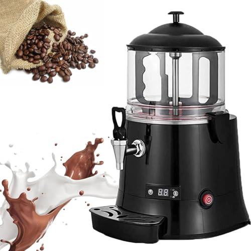 ExoticaBlend Distributeur Automatique de Chocolat Chaud à Préparation Rapide de Boissons Chaudes, Machine à Boissons Chaudes Plus Chocolat Chaud, Thé, Vin Chaud, Saki,5L