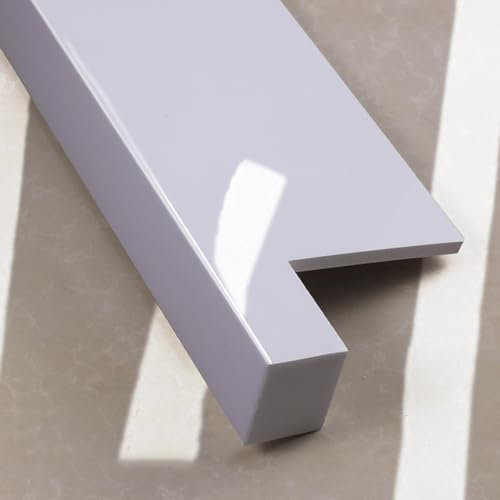 SDFVSDF Fensterbank Fensterbankabdeckung in Weiß, Fensterbankschutz mit Nase für Zuhause, Fensterbankschutz für Hotels/Büros zur Umgestaltung der Fensterbank(80x20cm/31.5x7.9in)