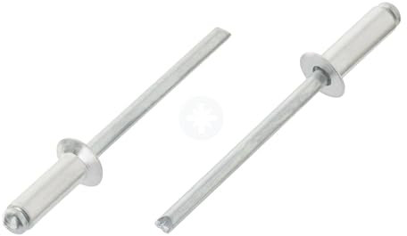 3.2mm x 8mm Blind Pop Rivet Countersunk Head Aluminium/Steel Shaft ISO 15978 (Pack of 20) E6B