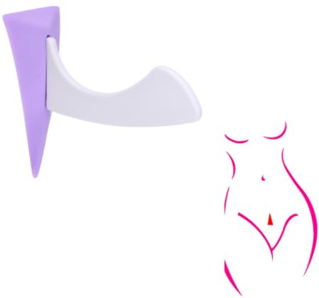 TOVINANNA Bikini-rasierer Für Damen Intimbereich Haarrasierer Rasierwerkzeug Bikini-trimmer Damen-trimmer Bikini-rasierer Dreiecksform Kunststoff Silikon