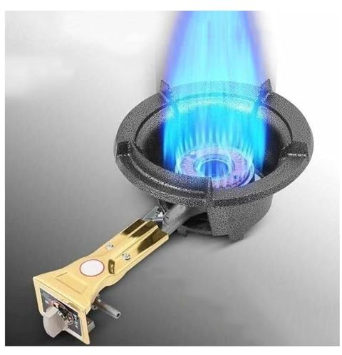 Cuisinière À Gaz 1brûleur,cuisinière À Gaz Liquéfié 25 KW,support De Casserole En Fonte De Table,avec Protection Automatique Contre L'extinction Des Flammes,adaptée À Un Usage Domestique Et Commercial