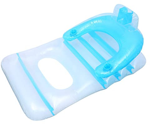 Vaguelly 1stück Aufblasbares Schwimmendes Bett Tragbare Wasserliege Für Strand Und Freizeitaktivitäten Langlebigkeit